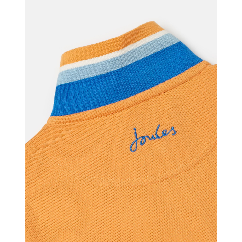 Joules Woody Mini Me Polo Shirt 2-12 Years - Tangerine -2